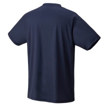 Yonex Trainings-Tshirt Practice Small Logo YM0045 (100% Polyester) 2024 indigoblau Herren